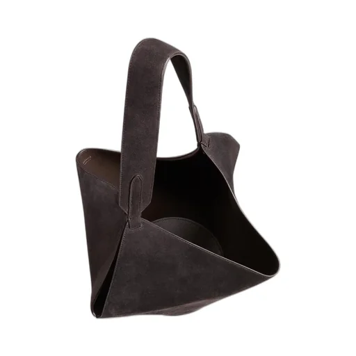 Hexagonal-Shaped Top Handle Tote Bag