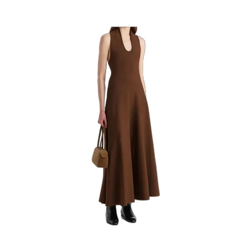 Halterneck Midi Dress