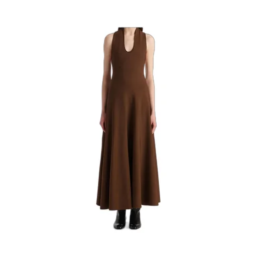 Halterneck Midi Dress
