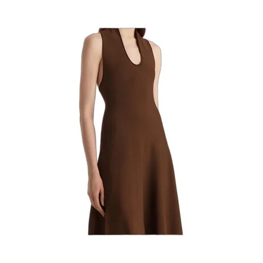 Halterneck Midi Dress