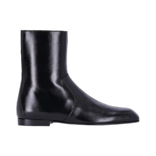 Zipper Ankle Boots