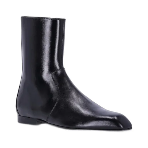 Zipper Ankle Boots