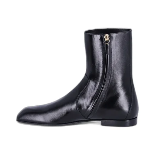 Zipper Ankle Boots