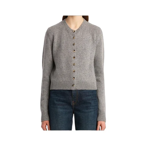 Everheart Button-Front Cashmere Cardigan