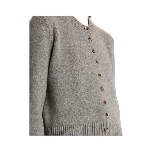 Everheart Button-Front Cashmere Cardigan
