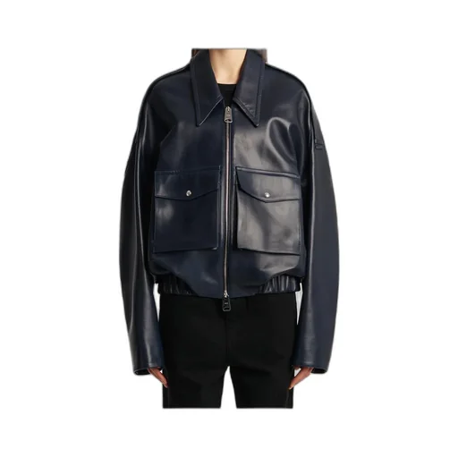 Owey Zip-Up Bomber Jacket