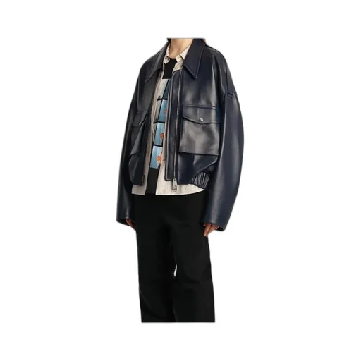 Owey Zip-Up Bomber Jacket
