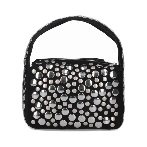 Stud Embellished Small Tote Bag