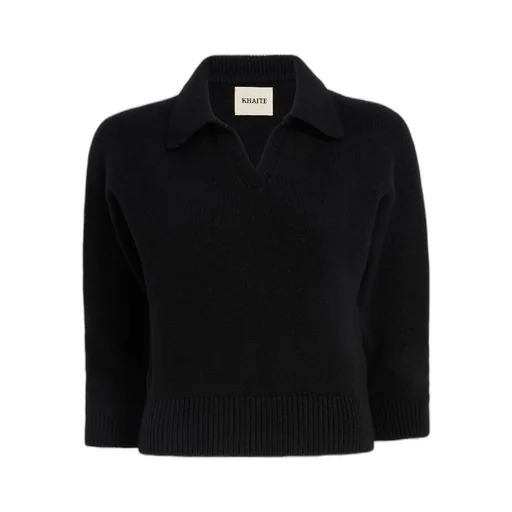 Herve V-Neck Polo Jumper