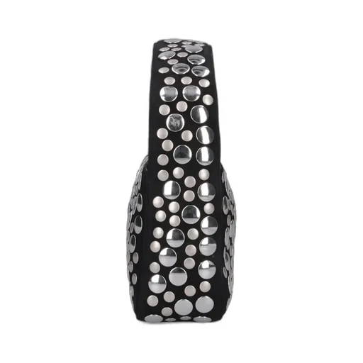 Stud Embellished Small Tote Bag