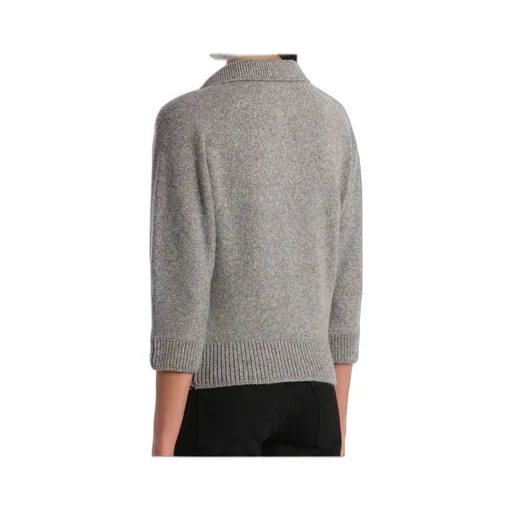 Polo-Neck Cashmere Sweater