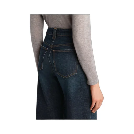 Dane High Waisted Wide-Leg Jeans