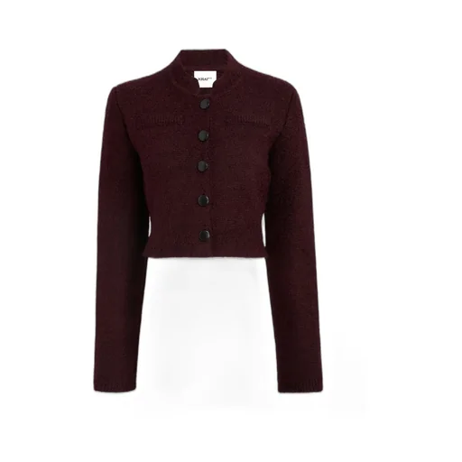 Ello Buttoned Cropped Jacket