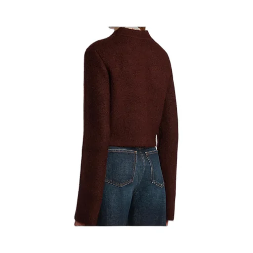 Ello Buttoned Cropped Jacket
