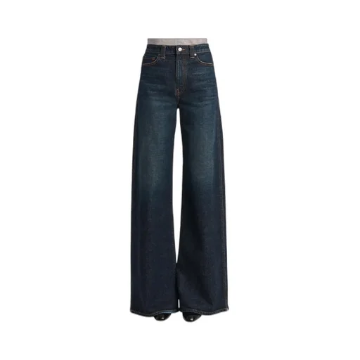 Dane High Waisted Wide-Leg Jeans