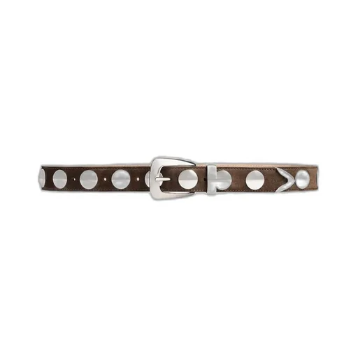 Benny Stud Embellished Buckled Belt