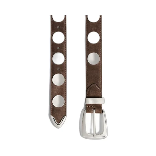 Benny Stud Embellished Buckled Belt