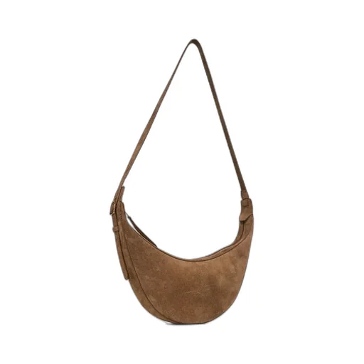 Suede Shoulder Bag