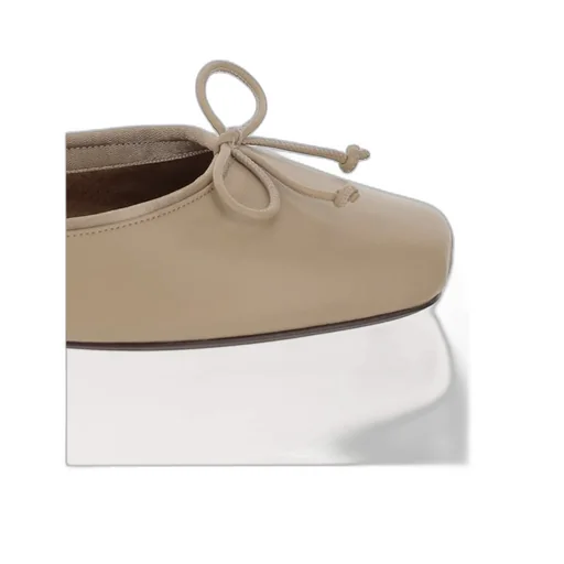 Bow-Detail Ballet Flats