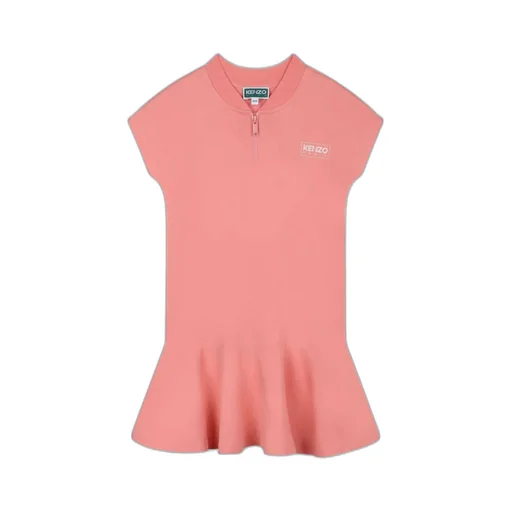 Logo-Print Cotton Dress