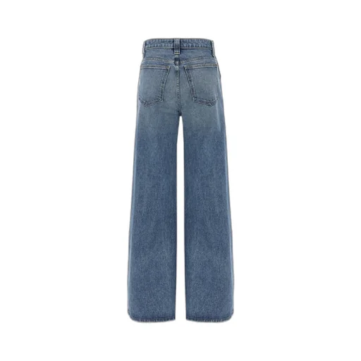 Belt Loop Denim Trousers