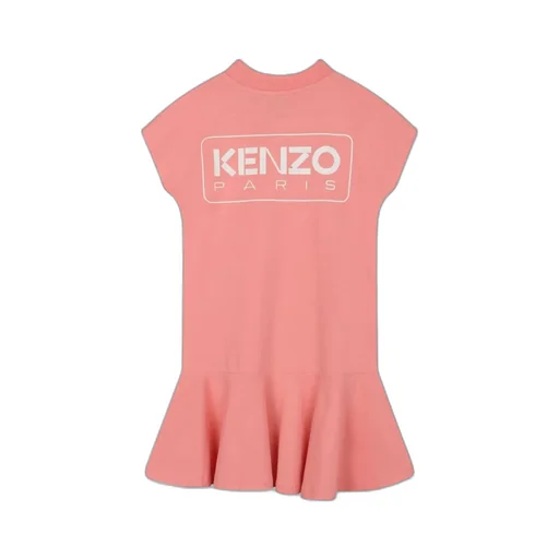 Logo-Print Cotton Dress