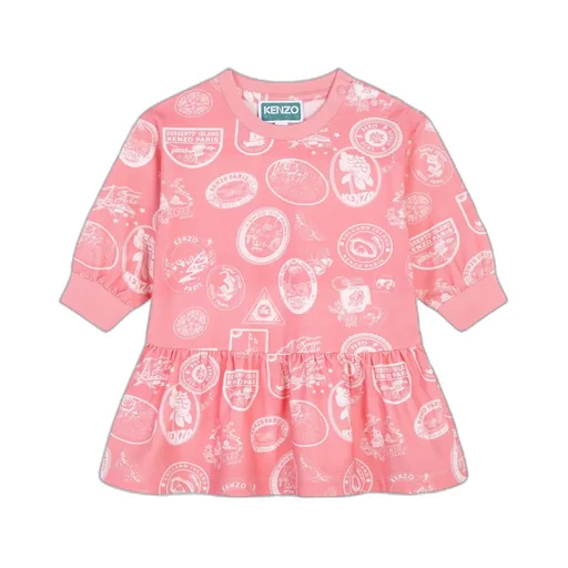 Logo-Print Dress