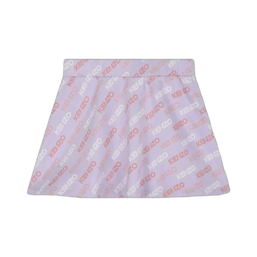 All-Over Logo Print Mini Skirt