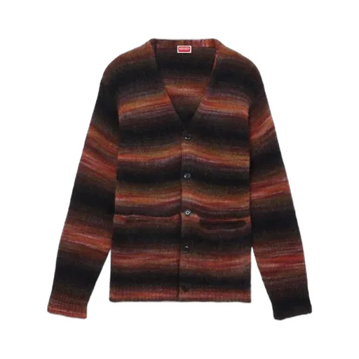 Embroidered Stripes Cardigan