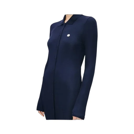 Long Rib Cardigan Dress