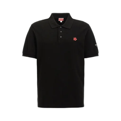 Logo Embroidered Short Sleeved Polo Shirt