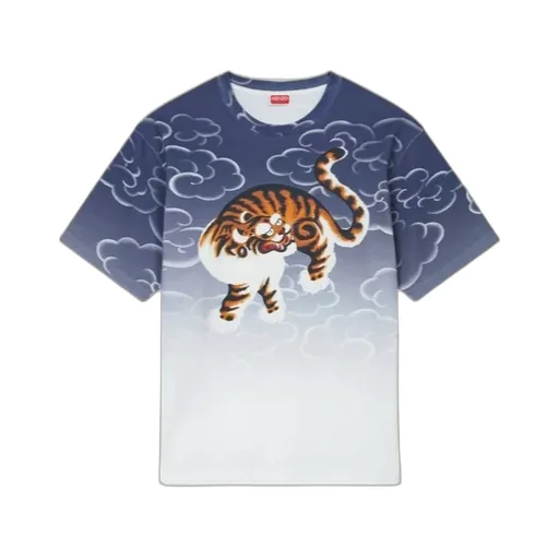 Cloud Tiger Crew Neck T-Shirt