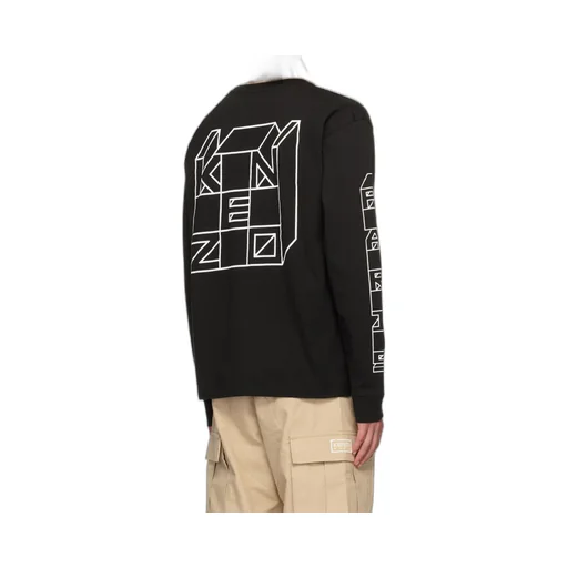 Logo Printed Long-Sleeved T-Shirt