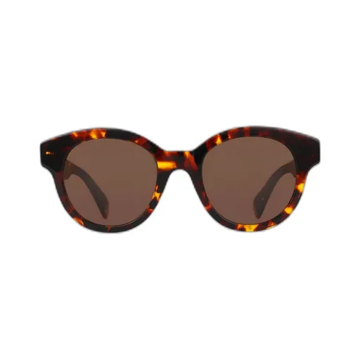 Logo Flat Mirror Sunglasses