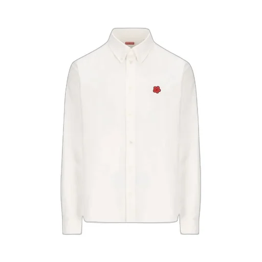 Boke Flower Embroidered Oxford Shirt
