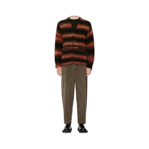 Embroidered Stripes Cardigan