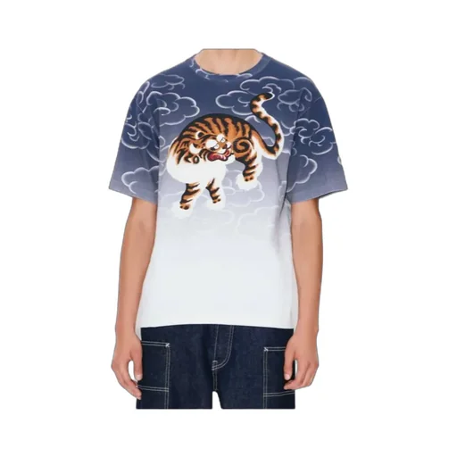 Cloud Tiger Crew Neck T-Shirt