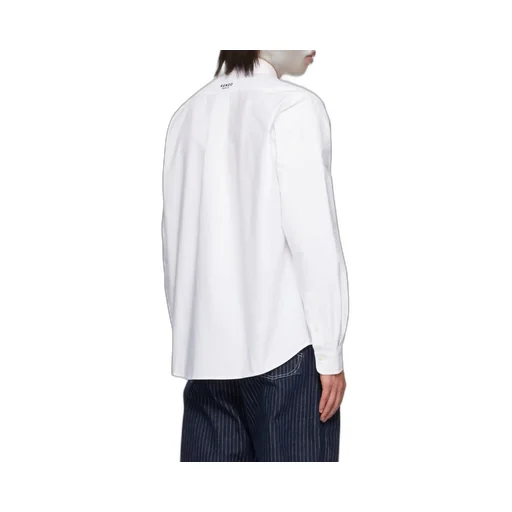 Boke Flower Embroidered Oxford Shirt