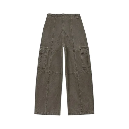 Pocket Detailed Straight-Leg Pants