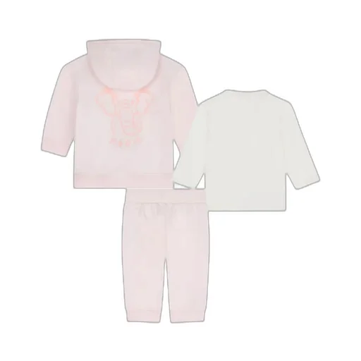 Logo-Patch Zip-Up Cotton Tracksuit