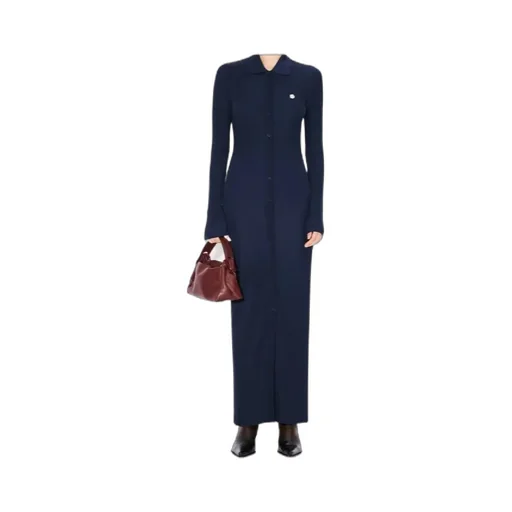 Long Rib Cardigan Dress