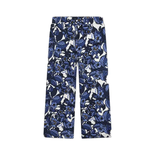 All-Over Print Cotton Jogging Trousers
