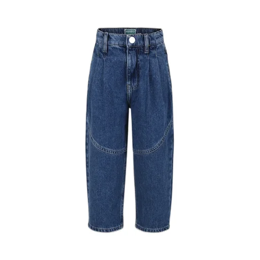 Cotton Denim Trousers