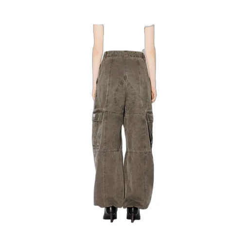 Pocket Detailed Straight-Leg Pants