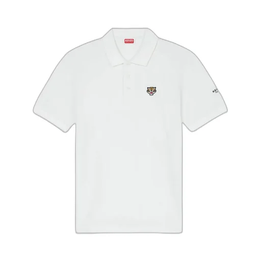 Lucky Tiger Embroidered Polo Shirt