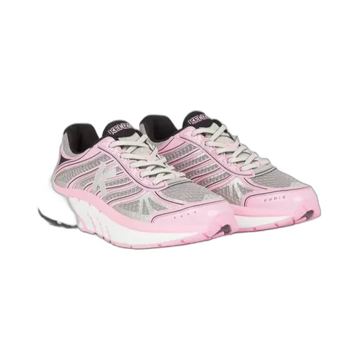 Logo Printed Lace-Up Runner Sneakers