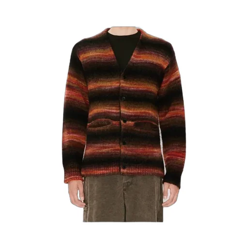 Embroidered Stripes Cardigan