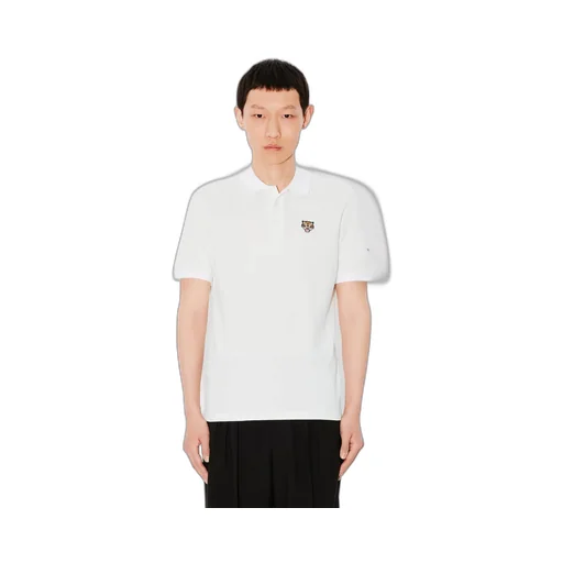 Lucky Tiger Embroidered Polo Shirt