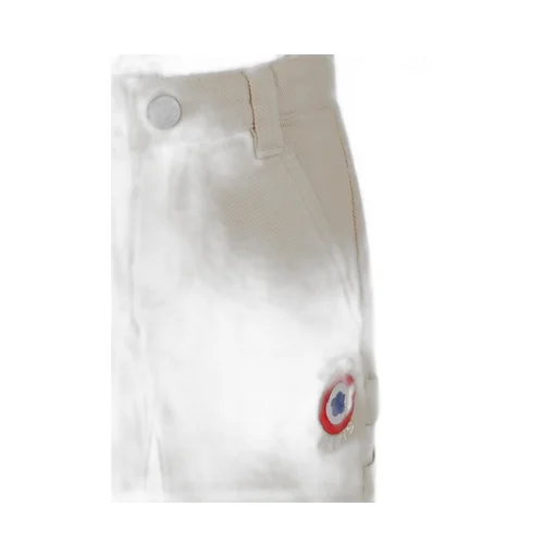 Mid-Rise Twill Cargo Pants
