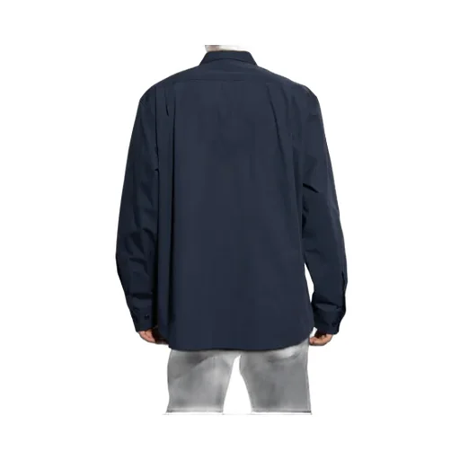 Logo-Embroidered Button-Up Shirt